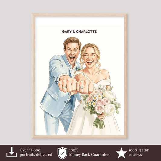 Custom Watercolor Portrait